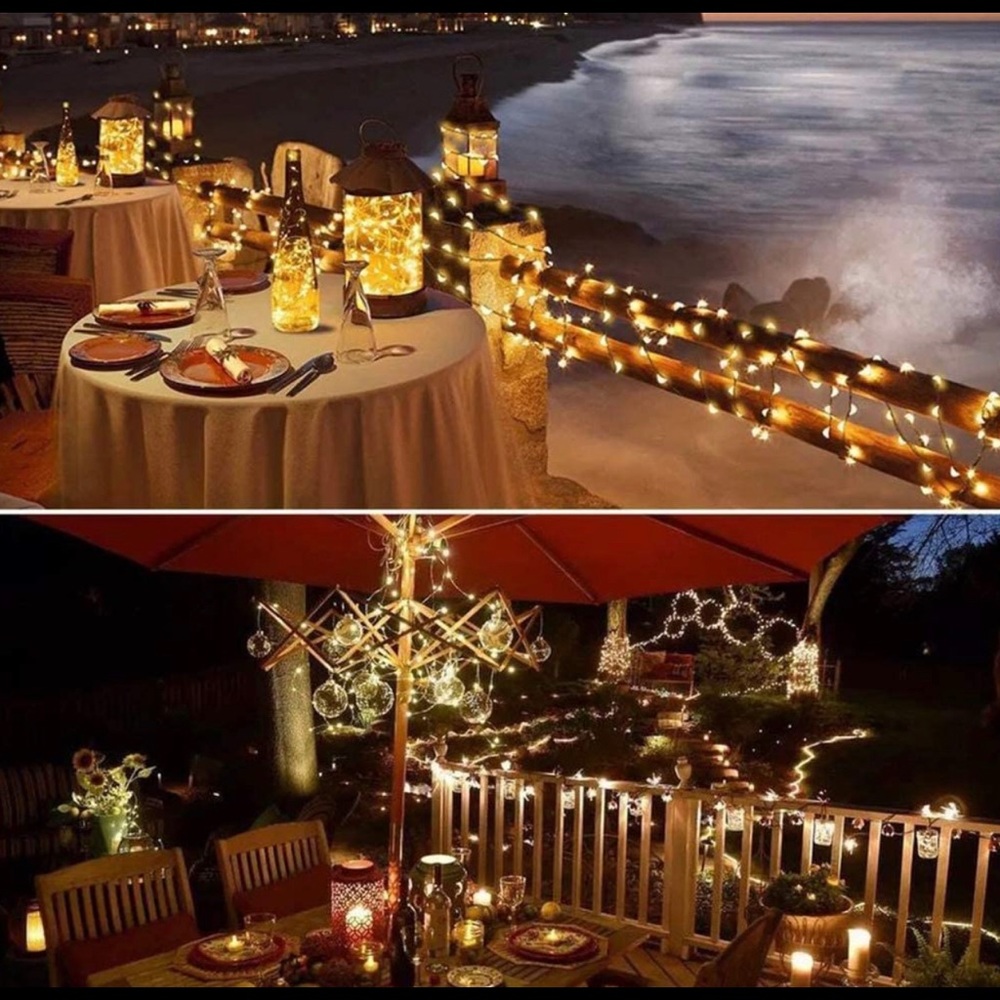Solar String Lights Outdoor - Picture 4 of 5